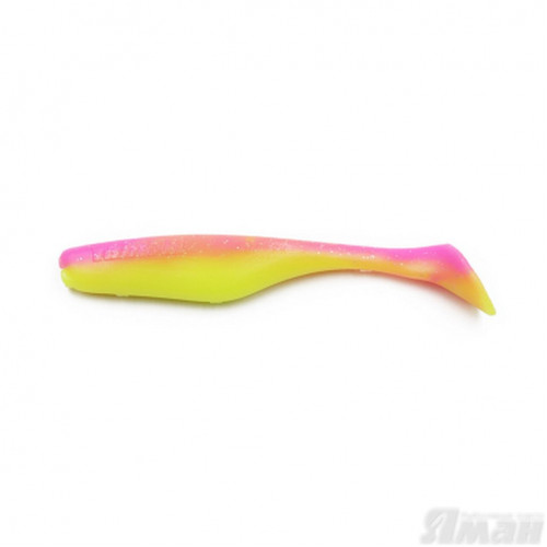 Виброхвост Yaman Greedy Shad, 5,5", цвет 24 - Gum, 4 шт Y-GS55-24