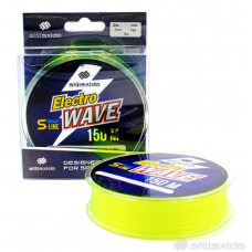Леска Shii Saido Electro wave, 150 м, 0,309 мм, до 7,01 кг, желтая SSE150-0,309