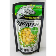 Кукуруза для рыбалки Карпомания 120г Ваниль полумягкая Кукуруза для рыбалки Карпомания 120г Ваниль полумягкая