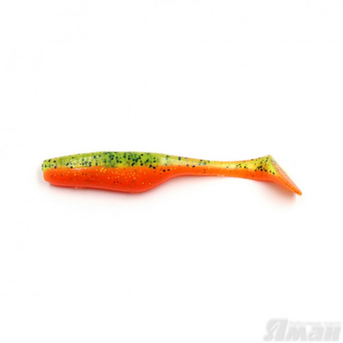Виброхвост Yaman Greedy Shad, 4", цвет 16 - Arbuz, 4 шт Y-GS4-16