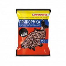 Гранулы для рыбалки Карпомания Экстра 4,8мм 750г Чеснок Гранулы для рыбалки Карпомания Экстра 4,8мм 750г Чеснок