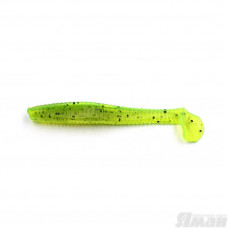 Виброхвост Yaman Flatter Shad, 5", цвет 10 - Green pepper, 4 шт Y-FS5-10
