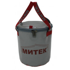 Ведро складное Митек с крышкой диаметр 30см Н-30см. Ведро складное Митек с крышкой диаметр 30см Н-30см.