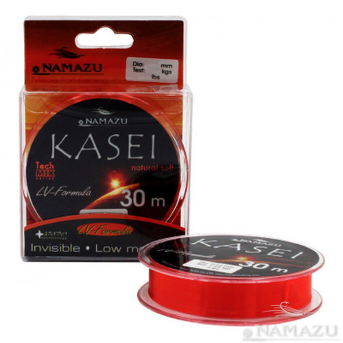 Леска Namazu Kasei, 30 м, 0,10 мм, до 0,88 кг, красный NK30-0,10 Леска Namazu Kasei, 30 м, 0,10 мм, до 0,88 кг, красный NK30-0,10