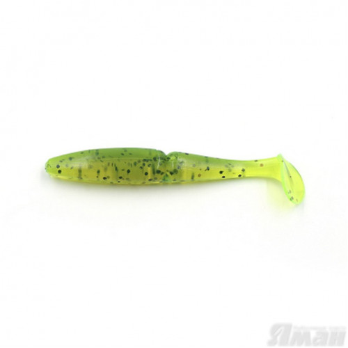 Виброхвост Yaman Mamura, 5", цвет 10 - Green pepper, 4 шт Y-M5-10