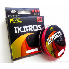 Шнур плетеный Shii Saido Ikaros 8X, 150 м, 0,104 мм, до 4,53 кг, light pink SBLI150-8X-10