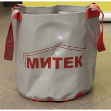 Ведро складное Митек без крышки диаметр 30см. Н-30см. Ведро складное Митек без крышки диаметр 30см. Н-30см.