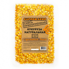Кукуруза натуральная для рыбалки Карпомания 1кг Анис Кукуруза натуральная для рыбалки Карпомания 1кг Анис
