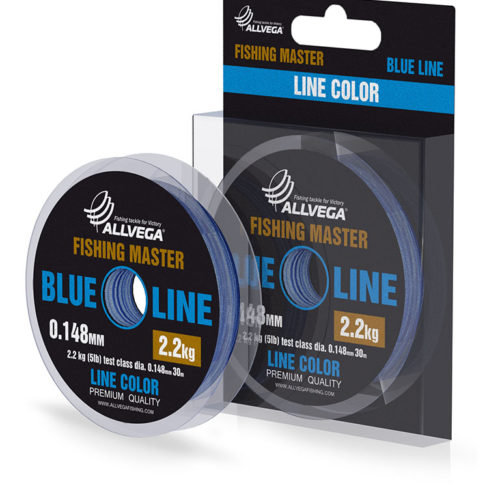 Леска Allvega Fishing Master 30м 0,520мм (19,1кг) голубая Леска Allvega Fishing Master 30м 0,520мм (19,1кг) голубая