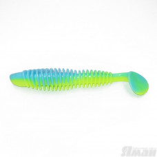 Виброхвост Yaman Arris Shad, 5,5", цвет 18 - Ice Chartreuse, 4 шт Y-AS55-18