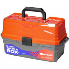 Ящик для снастей Nisus Tackle Box трехполочный оранжевый N-TB-3-O Ящик для снастей Nisus Tackle Box трехполочный оранжевый N-TB-3-O
