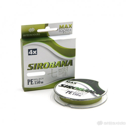 Шнур плетеный Shii Saido Sirobana 4X, 150 м, 0,205 мм, до 8,15 кг, olive SBLS150-4X-20 Шнур плетеный Shii Saido Sirobana 4X, 150 м, 0,205 мм, до 8,15 кг, olive SBLS150-4X-20