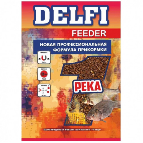 Прикормка Delfi Feeder Река 800г Керосин DFG-302 Прикормка Delfi Feeder Река 800г Керосин DFG-302