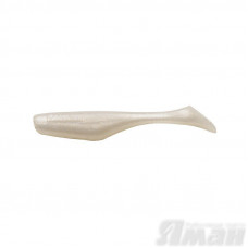 Виброхвост Yaman Greedy Shad, 5,5", цвет 28 - Pearl, 4 шт Y-GS55-28